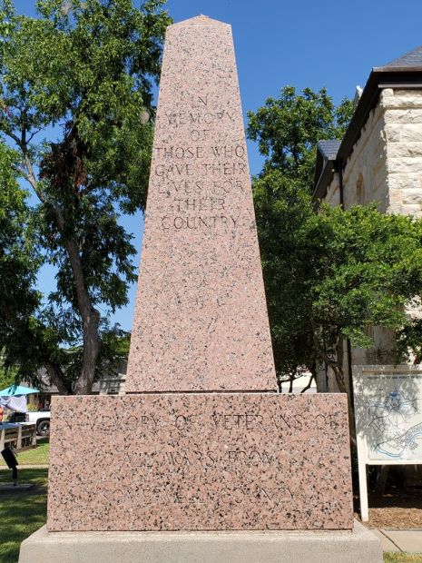 SOMERVELL COUNTY ALL WARS VETERANS MEMORIAL