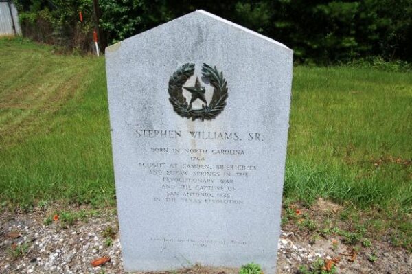 STEPHEN WILLIAMS, SR. REVOLUTIONARY WAR SOLDIER MEMORIAL