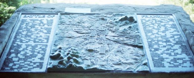 BATTLE OF FRANKLIN WAR MEMORIAL PLAQUE