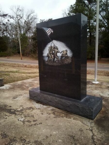 SALTILLO AND HARDIN COUNTY VETERANS MEMORIAL BACK