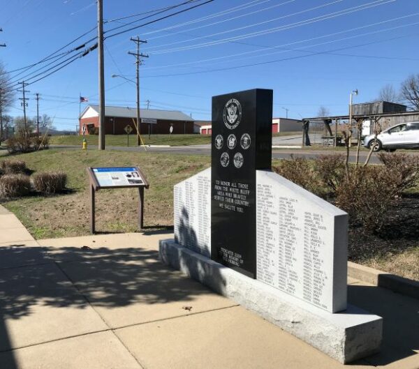WHITE BLUFF AREA VETERANS MEMORIAL