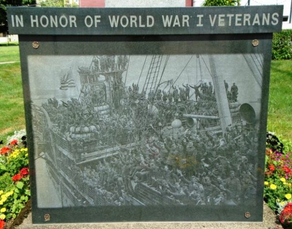 VENANGO COUNTY WORLD WAR I MEMORIAL PLAQUE A