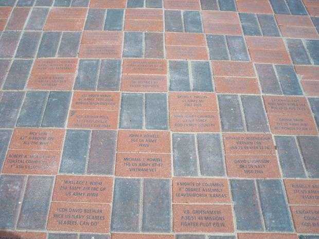 LANSING VETERANS MEMORIAL PAVERS