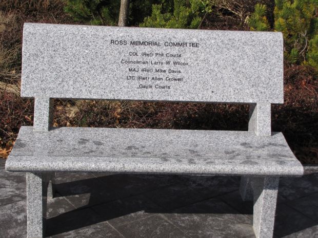 CITY OF DUPONT GLOBAL WAR ON TERRORISM MEMORIAL BENCH A