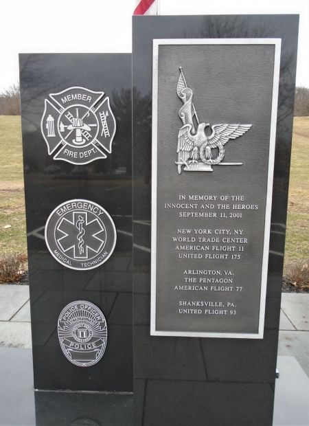 SCRANTON SEPTEMBER 11, 2001 WAR MEMORIAL PLAQUES C