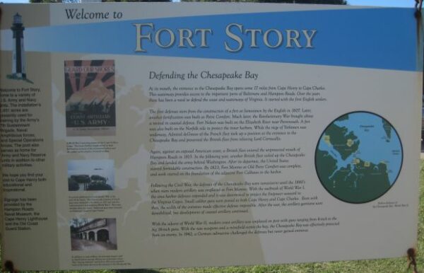 FORT STORY MEMORIAL PLAQUE D