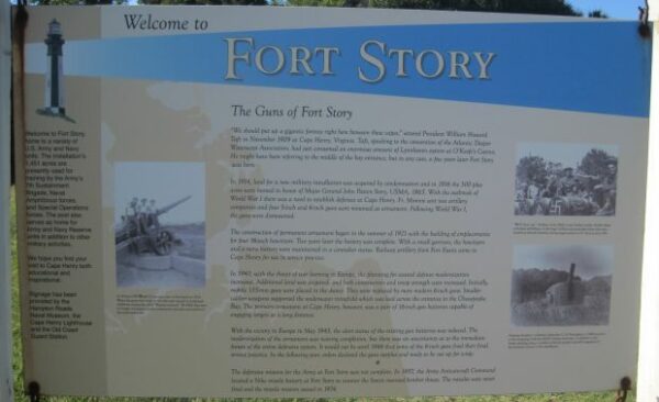 FORT STORY MEMORIAL PLAQUE B