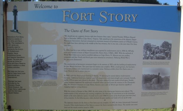 FORT STORY MEMORIAL PLAQUE B