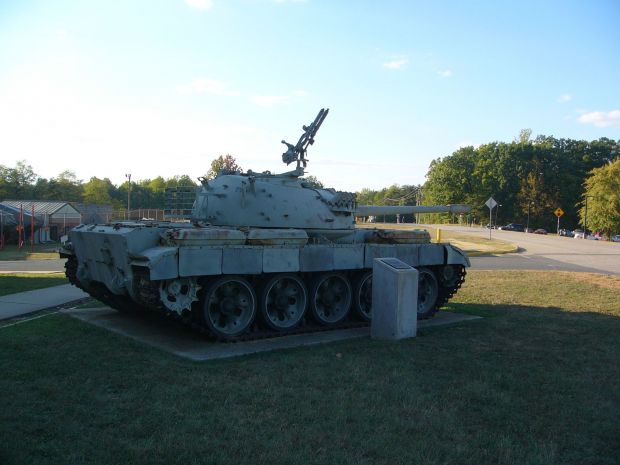 CAPTURED IRAQI T-69 TANK MEMORIAL