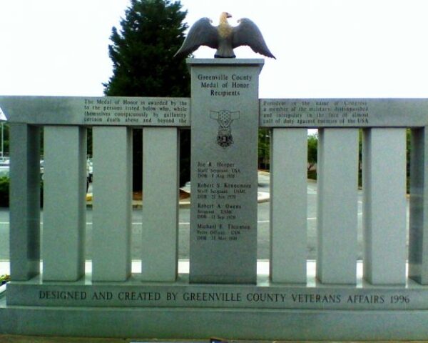 GREEN COUNTY MEDAL OF HONOR RECIPIENTS MEMORIAL