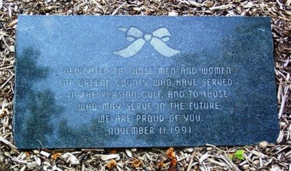 GREENE COUNTY PERSIAN GULF WAR MEMORIAL TABLET