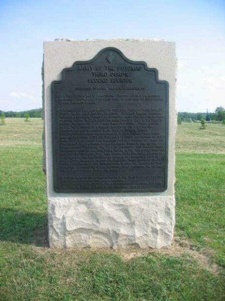 SECOND DIVISION THIRD CORPS WAR MEMORIAL