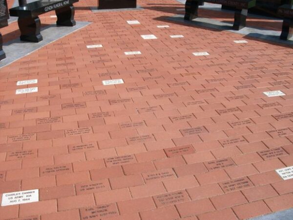CLINTON COUNTY WAR MEMORIAL BRICKS