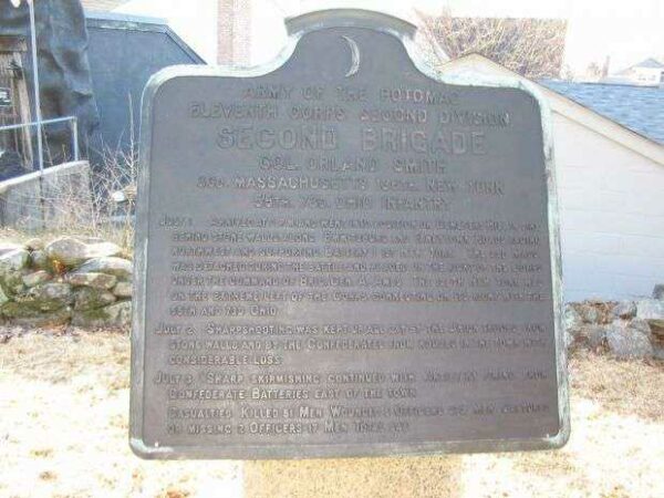 SECOND BRIGADE SECOND DIVISION ELEVENTH CORPS WAR MEMORIAL