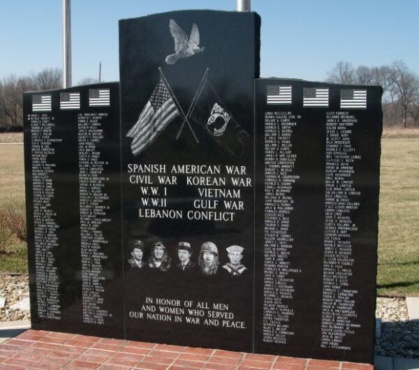 POTOMAC WAR MEMORIAL CENTER STONE