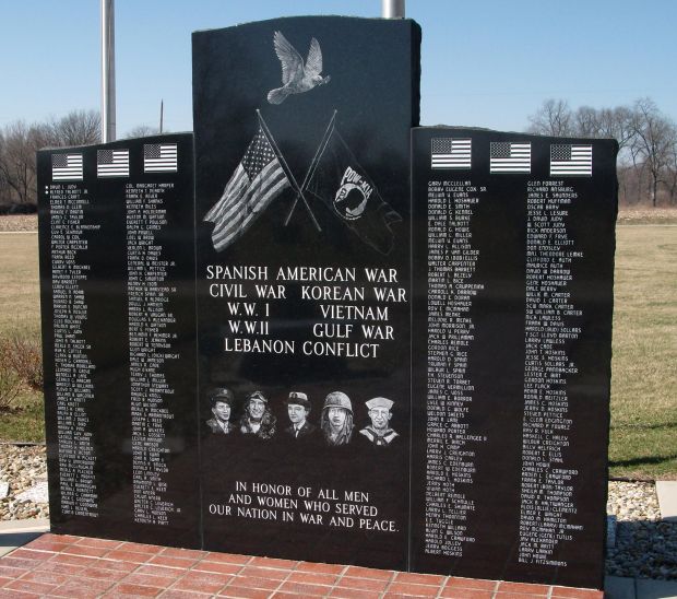 POTOMAC WAR MEMORIAL CENTER STONE