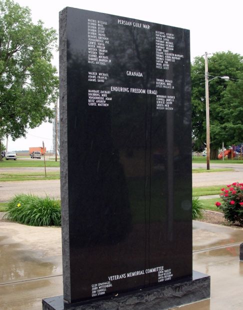 STRASBURG VETERANS MEMORIAL PANEL F