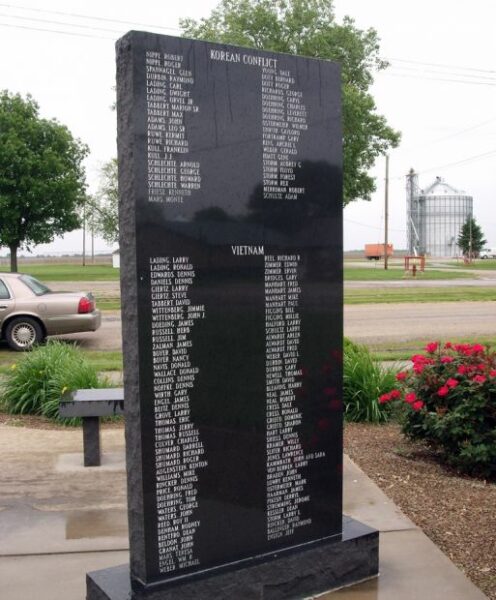 STRASBURG VETERANS MEMORIAL PANEL E