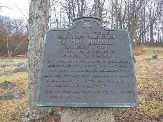 SECOND BRIGADE THIRD DIVISION SIXTH CORPS WAR MEMORIAL