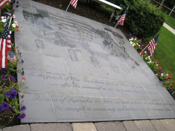 NEW PROVIDENCE SEPTEMBER 11, 2001 MEMORIAL PAVERS