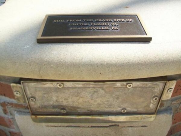 CITY OF ANTHONY SEPTEMBER 11, 2001 MEMORIAL PLAQUE I