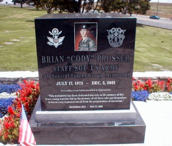 BRIAN “CODY” PROSSER WAR MEMORIAL