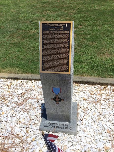 ZACHARY J. RHYNER AIR FORCE CROSS CITATION MEMORIAL
