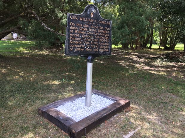 GEN. WILLIAM C. GORGAS MEMORIAL MARKER