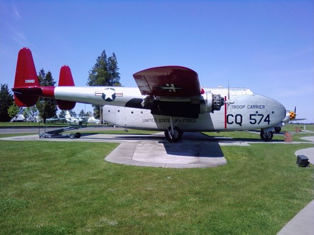 FAIRCHILD C-82A PACKET MEMORIAL AIRCRAFT