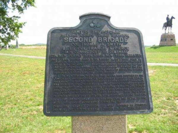 SECOND BRIGADE THIRD DIVISION SECOND CORPS WAR MEMORIAL