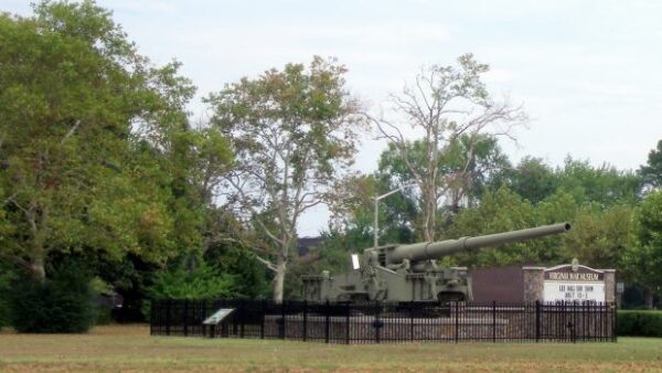 A BEHEMOTH IN THE FIELD MEMORIAL GUN