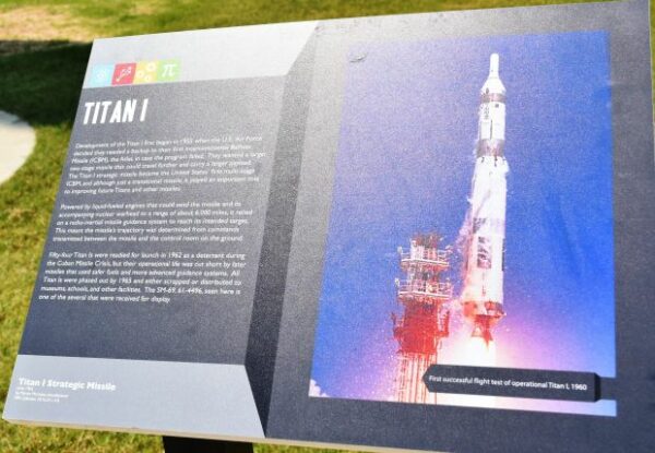 TITAN I MISSILE MEMORIAL PLAQUE