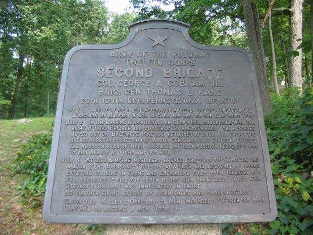 SECOND BRIGADE TWELFTH CORPS WAR MEMORIAL