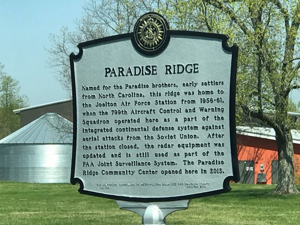 PARADISE RIDGE MEMORIAL MARKER