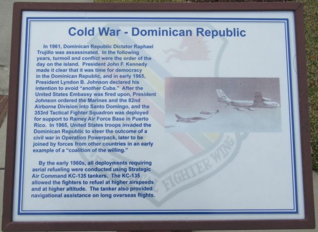 COLD WAR-DOMINICAN REPUBLIC MEMORIAL PANEL