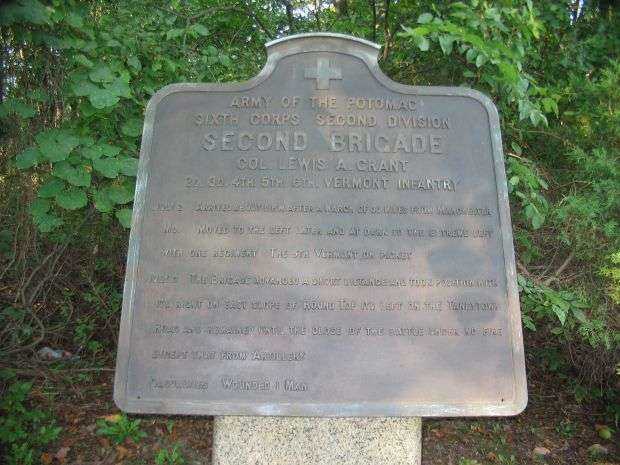 SECOND BRIGADE SECOND DIVISION SIXTH CORPS WAR MEMORIAL