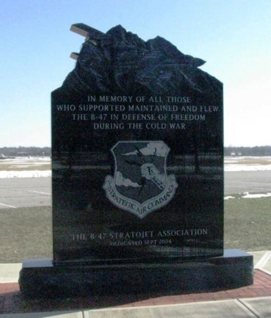 B-47 STARTOJET MEMORIAL FRONT