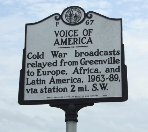 VOICE OF AMERICA MEMORIAL MARKER