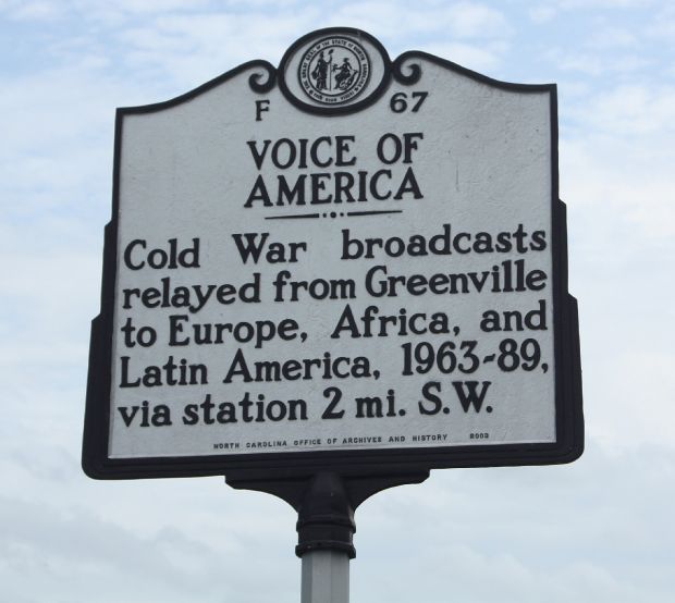 VOICE OF AMERICA MEMORIAL MARKER