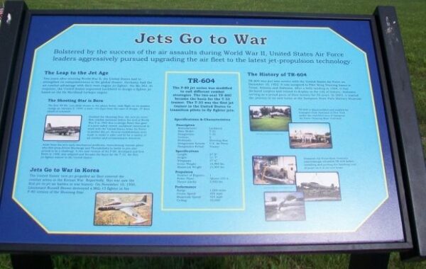 JETS GO TO WAR MEMORIAL PLAQUE