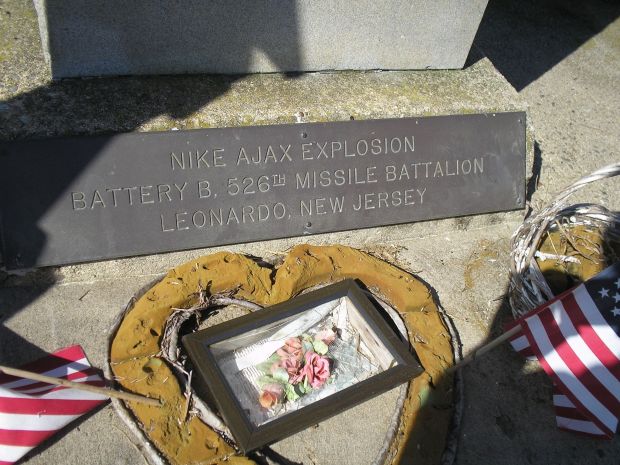 NIKE AJAX EXPLOSION MEMORIAL DEDICATION STONE
