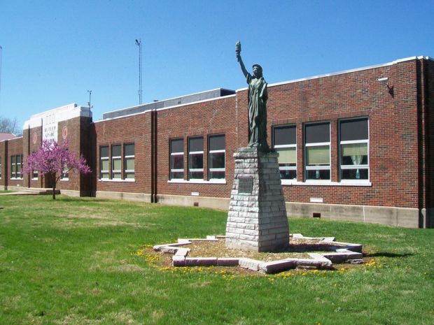BUTLER REPLICA OF THE STATUE OF LIBERTY MEMORIAL