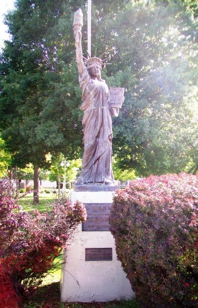 SAINT JOHN REPLICA OF THE STATUE OF LIBERTY MEMORIAL