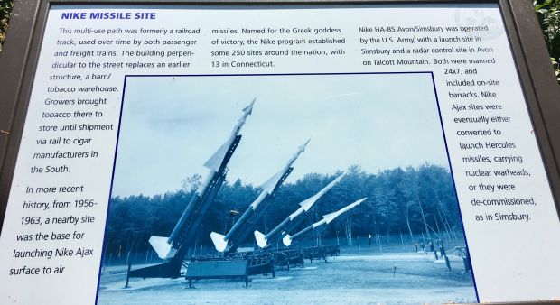 WEATOGUE NIKE MISSILE SITE MEMORIAL PANEL