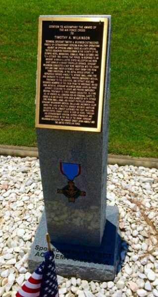 TIMOTHY A. WILKINSON AIR FORCE CROSS CITATION MEMORIAL