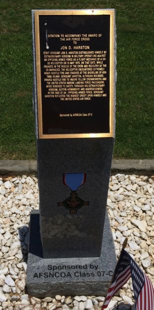 JON D. HARSTON AIR FORCE CROSS CITATION MEMORIAL
