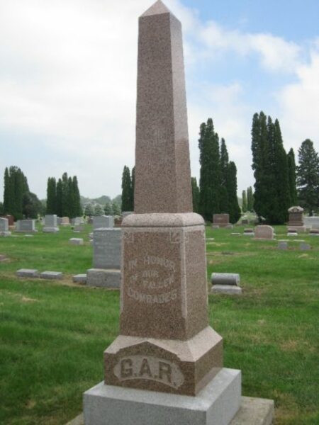 ROSE HILL CEMETERY G.A.R. MEMORIAL
