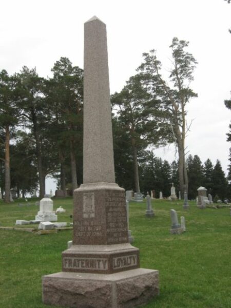 CORRECTIONVILLE CEMETERY CIVIL WAR MEMORIAL