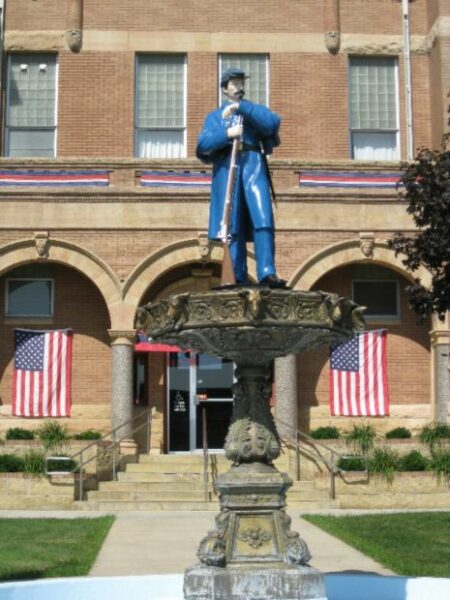 UNION SOLDIER MEMORIAL FOUNTAIN