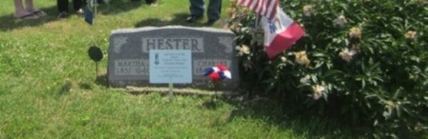 LAST LIVING CIVIL WAR SOLDIER OF WARREN COUNTY MEMORIAL STONE